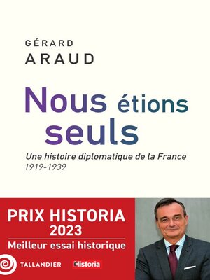 cover image of Nous étions seuls
